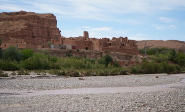 Clay buildings and kasbah