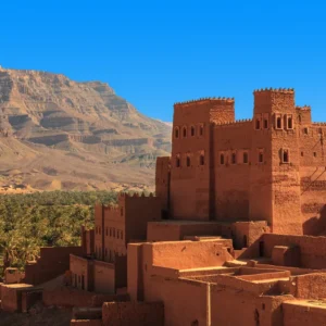 Historical earthen buildings in Aït Benhaddou
