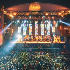 Concert at Moroccan cultural festival