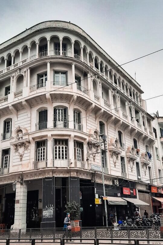 white and brown concrete building during daytime