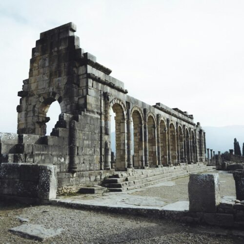 the ruins of the ancient city of perse, turkey
