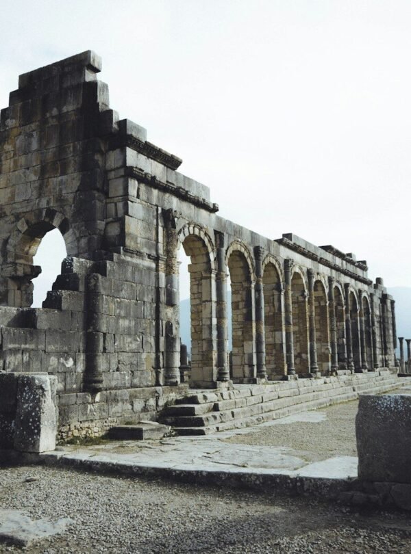 the ruins of the ancient city of perse, turkey