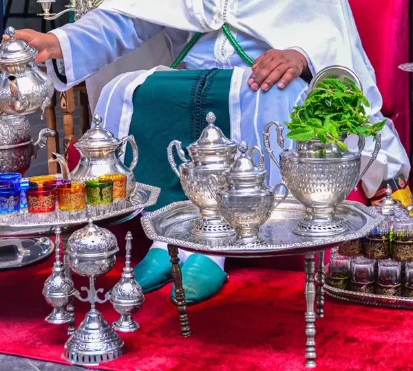 Learn the Moroccan tea ceremony.