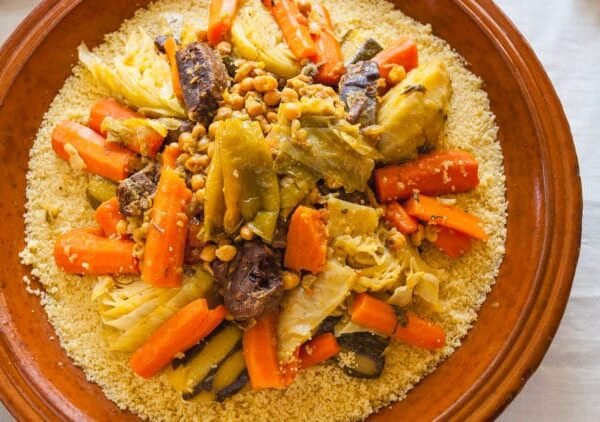 Traditional Couscous Preparation