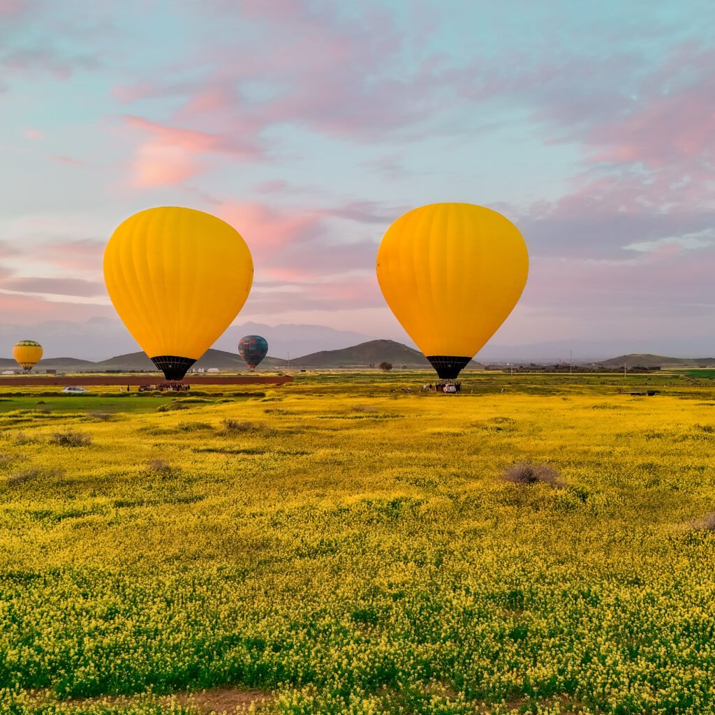 Marrakech Classic Hot Air Balloon Flight at Sunrise
